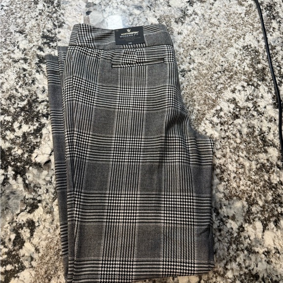 Worthington Women's Black and White Plaid Pants - Picture 6 of 15